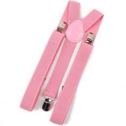 Children's Watermelon Pink Y-Back Adjustable Braces